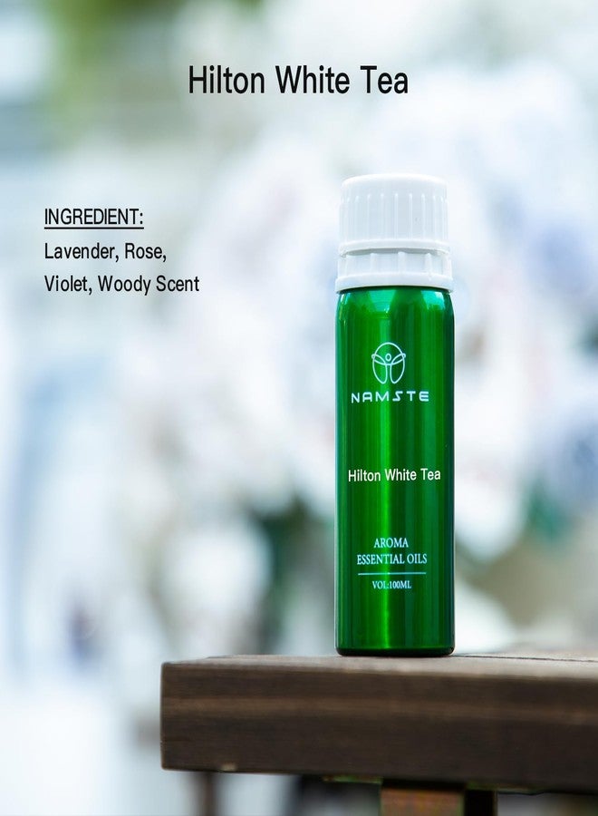 NAMSTE White Tea 3.38 Fl Oz Essential Oil for Diffuser, 5-Star Hotel Signature Scen, Liquid Air Freshener, Recreate Luxury Suite Ambiance for Home Hotel-Style Experiences - Image 2